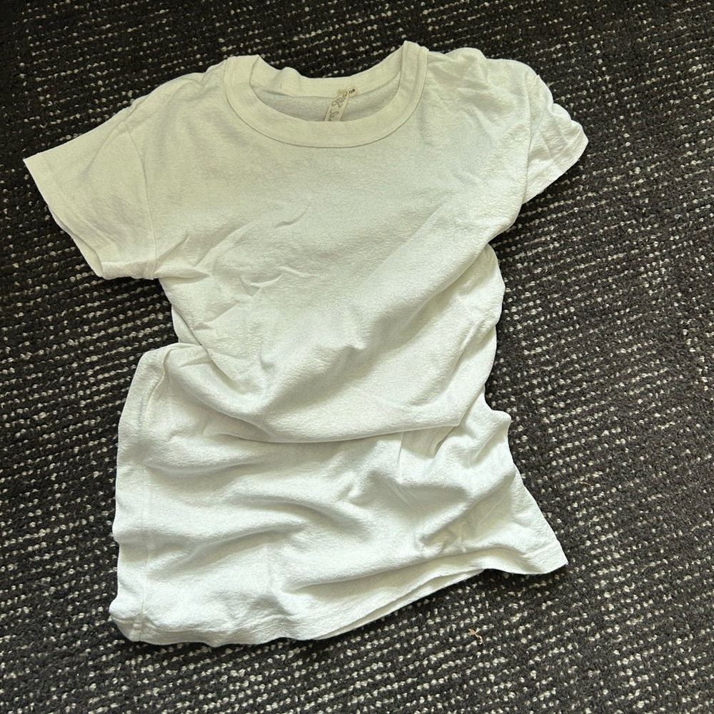 Simple white tshirt